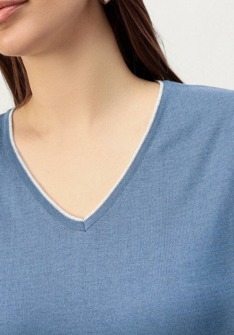 Топ с декором из метанити шир.  750, рис. 36