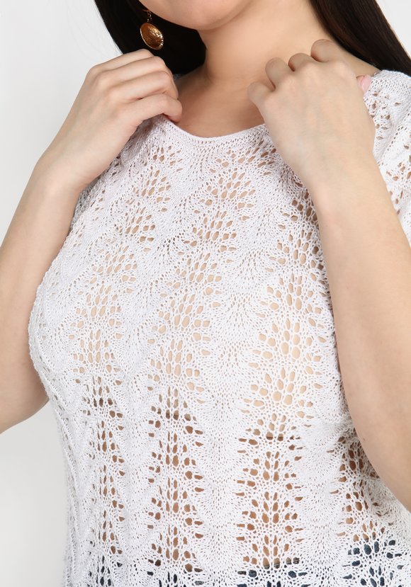 Туника Ажурная красота шир.  580, рис. 11