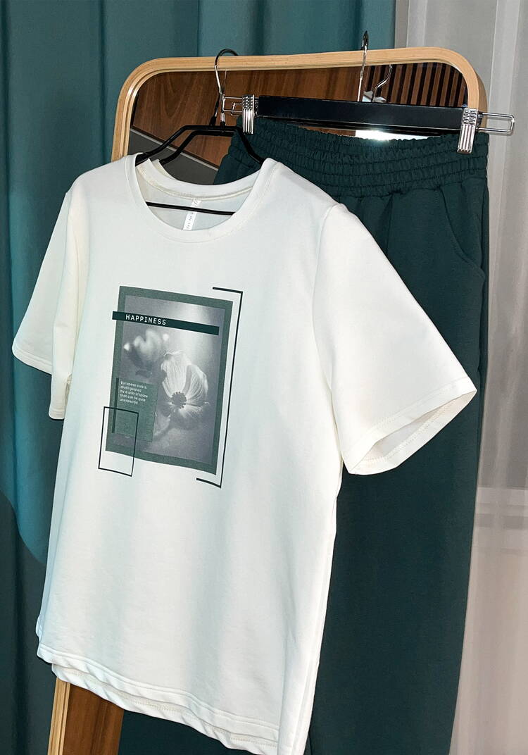 Костюм с принтом на футболке Resale шир.  750, рис. 2