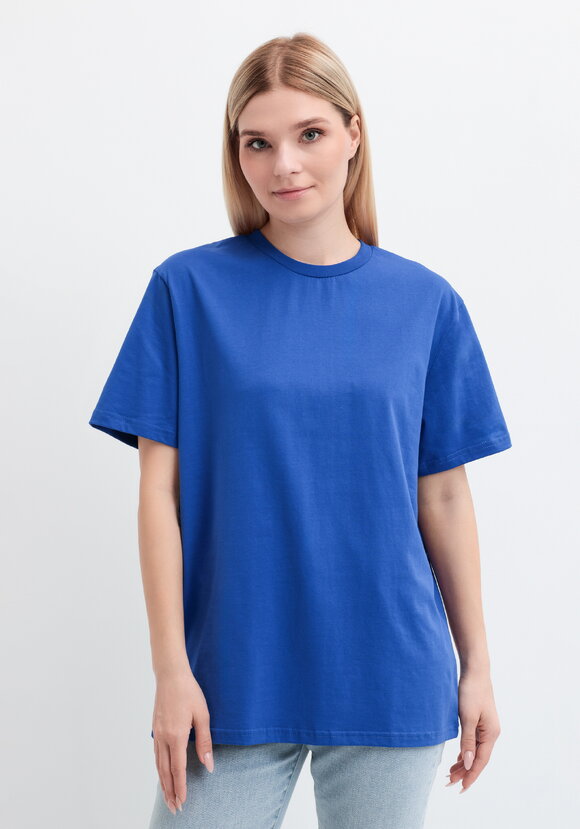 Футболка базовая хлопковая шир.  580, рис. 19