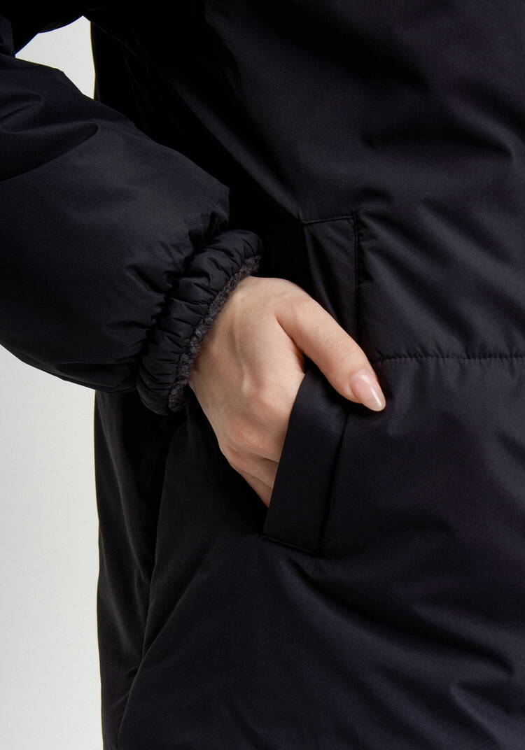 Двусторонняя куртка с высоким воротом шир.  750, рис. 28