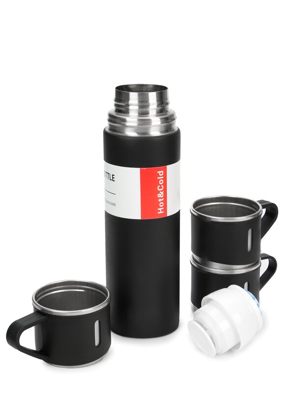 Термос с чашками Пикник шир.  580, рис. 5