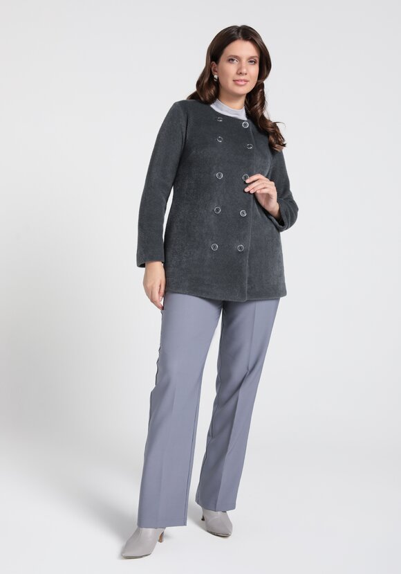 Пиджак двубортный утепленный Стейси шир.  580, рис. 18