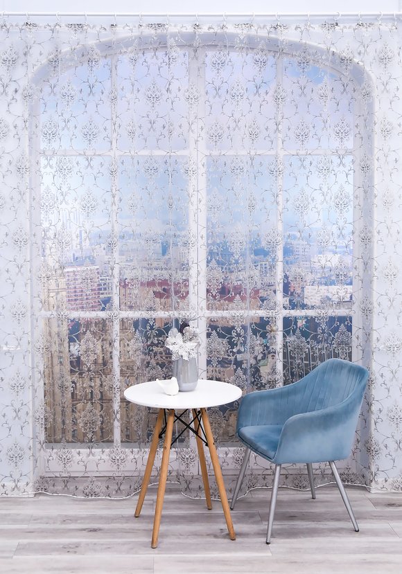 Тюль- органза Версалина шир.  580, рис. 1