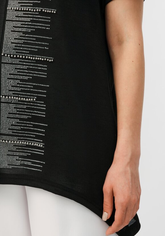 Блуза со стразами Аделина шир.  580, рис. 10