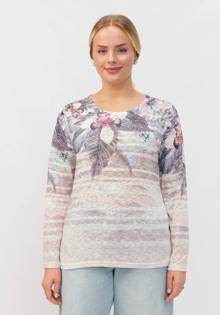 Блуза Ария с узором шир.  750, рис. 19