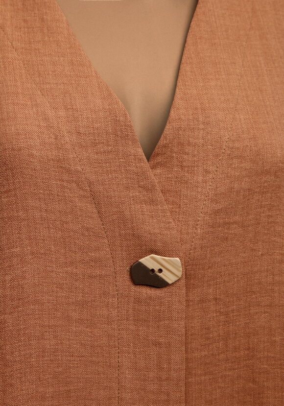 Жакет свободного кроя на пуговице Агата шир.  580, рис. 13