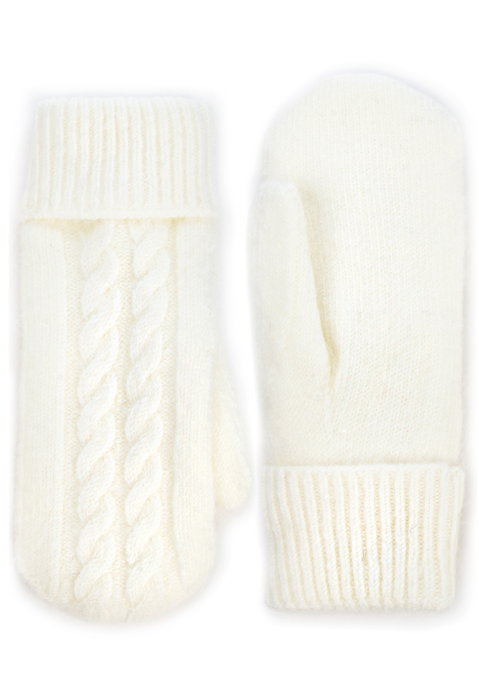 

Варежки на флисе "Туана", Белый