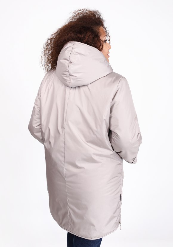 Куртка с капюшоном и накладными карманами шир.  580, рис. 3