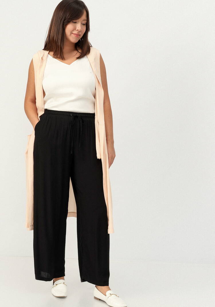 Брюки широкие на кулиске из штапеля шир.  750, рис. 20