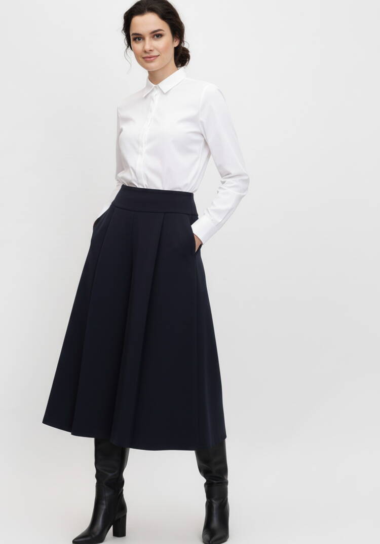 Юбка-брюки Майя шир.  750, рис. 1