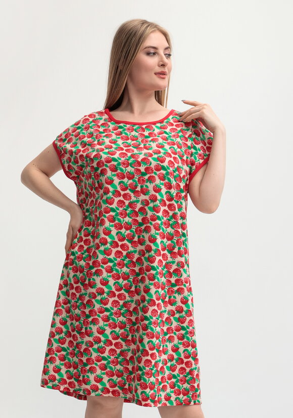 Сорочка женская Ягода-малинка шир.  580, рис. 2