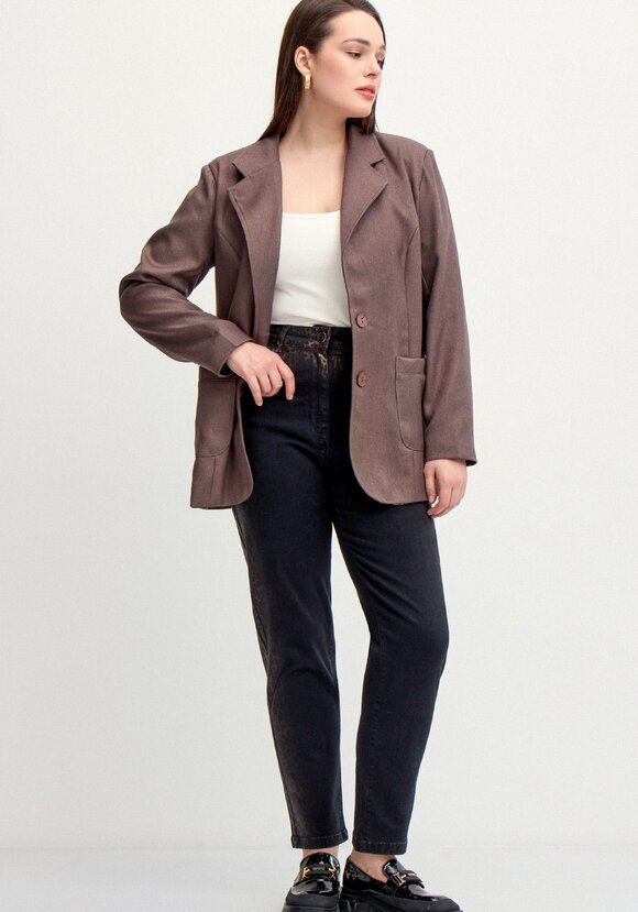 Джинсы с леопардовым напылением шир.  580, рис. 9