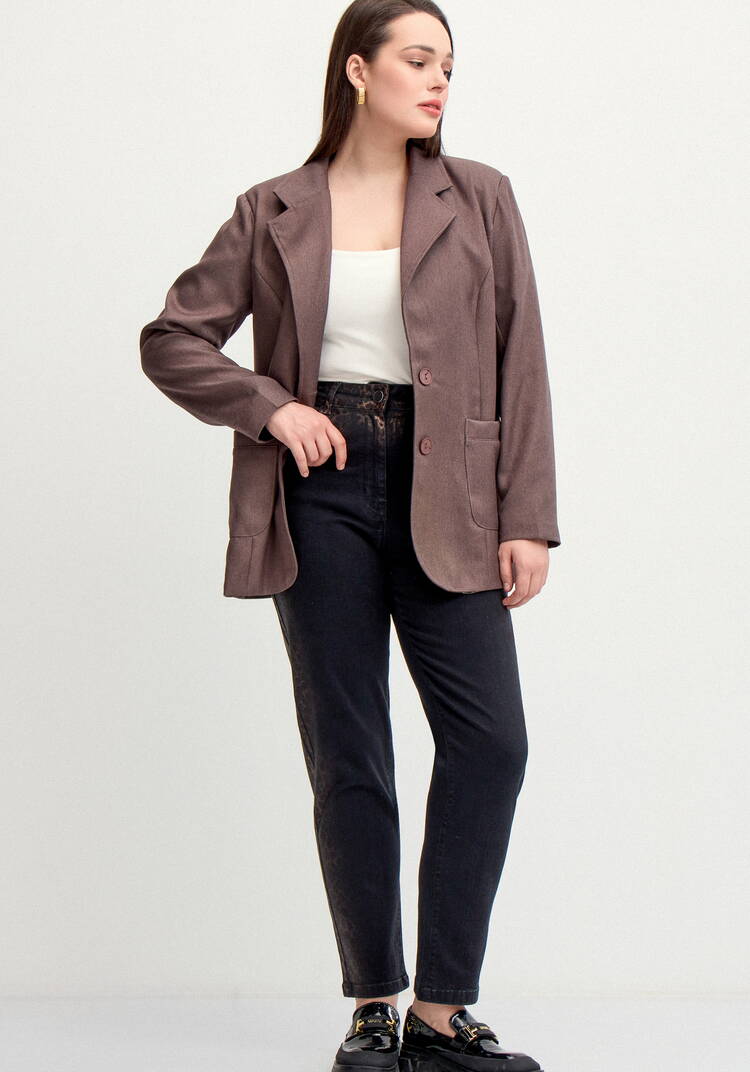 Джинсы с леопардовым напылением шир.  750, рис. 9