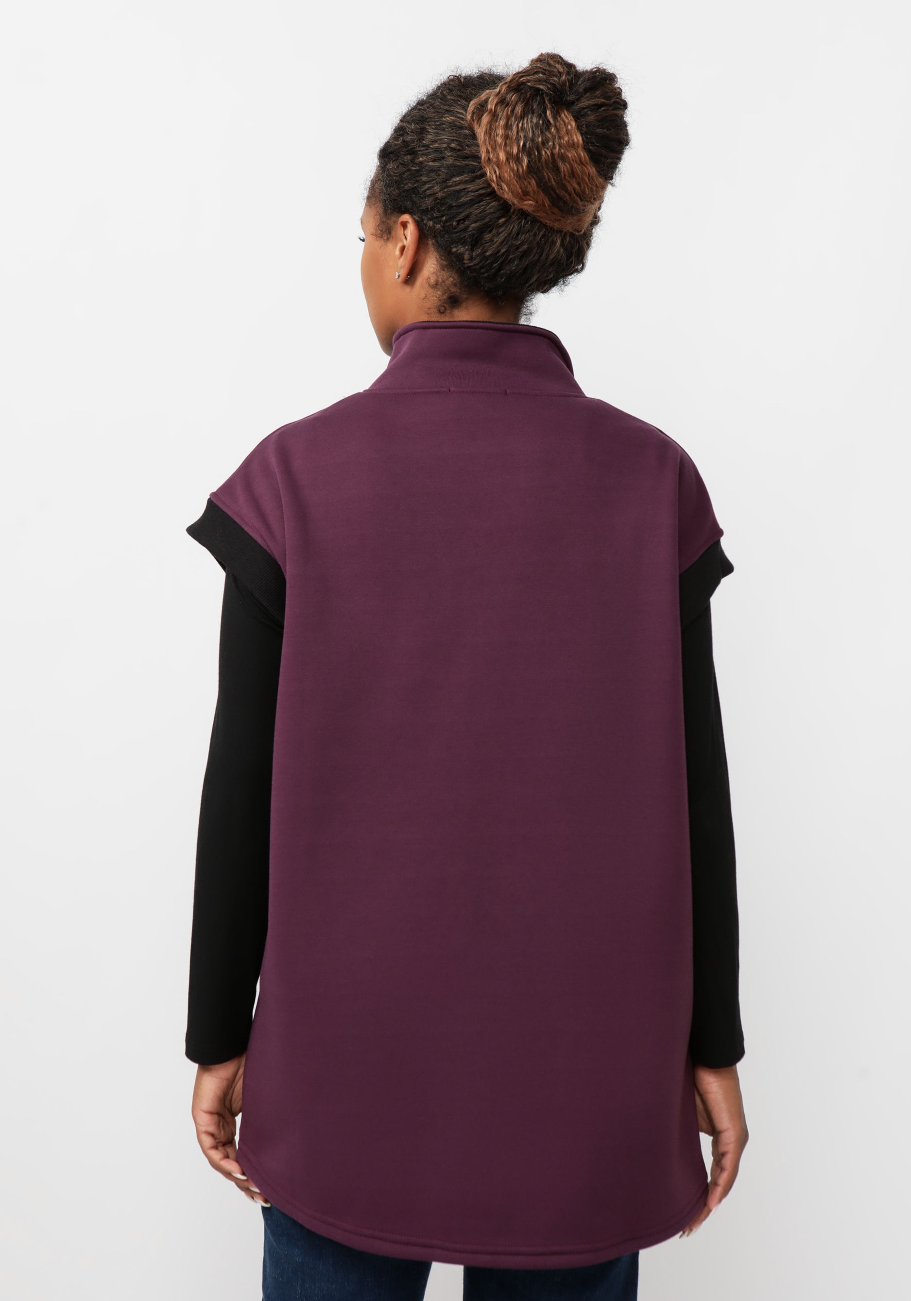 Женский жилет "Исидора" NATALI, цвет фиолетовый, размер 64 - фото 4