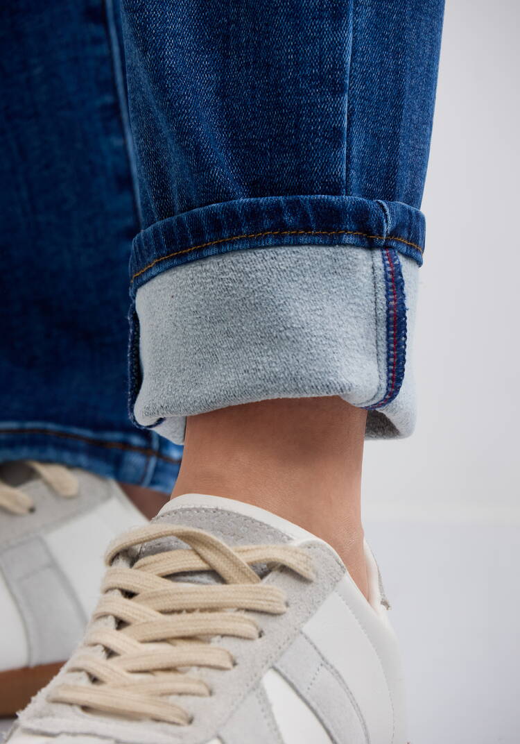 Джинсы утепленные Патрисия шир.  750, рис. 7