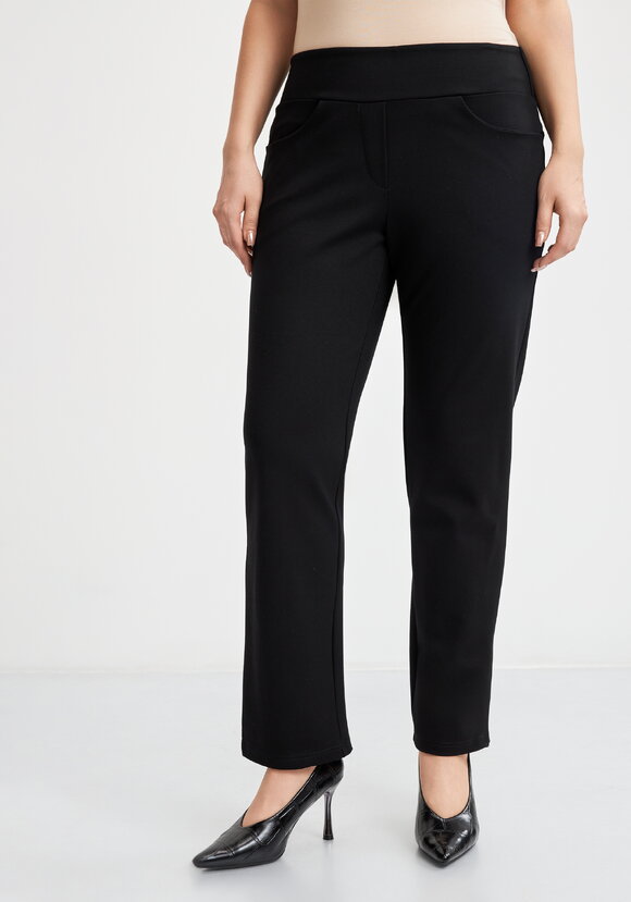 Брюки Кокетка с начесом шир.  580, рис. 15