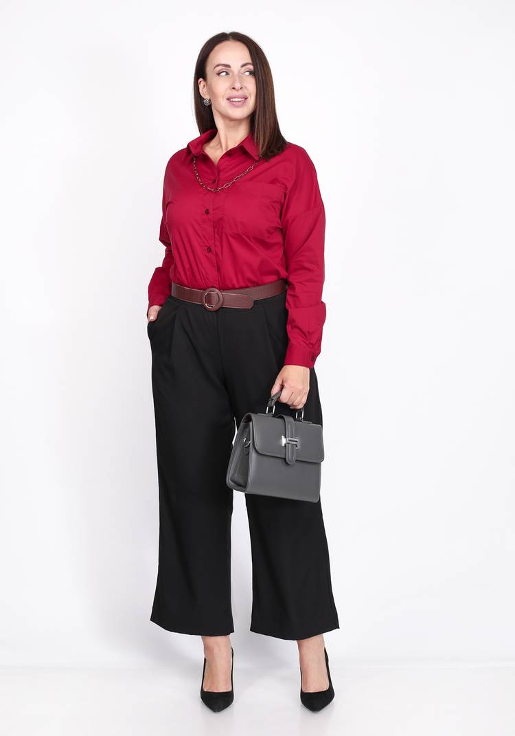 Рубашка базовая оверсайз шир.  750, рис. 7