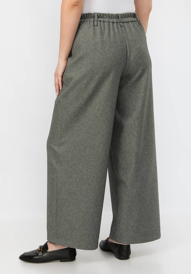 Брюки свободного силуэта с защипами шир.  750, рис. 3