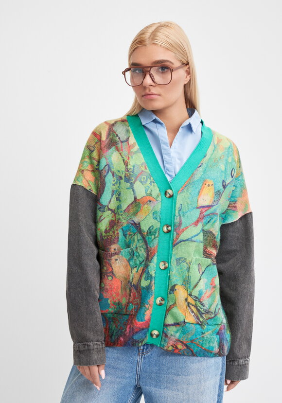 Кардиган Стильный образ шир.  580, рис. 4