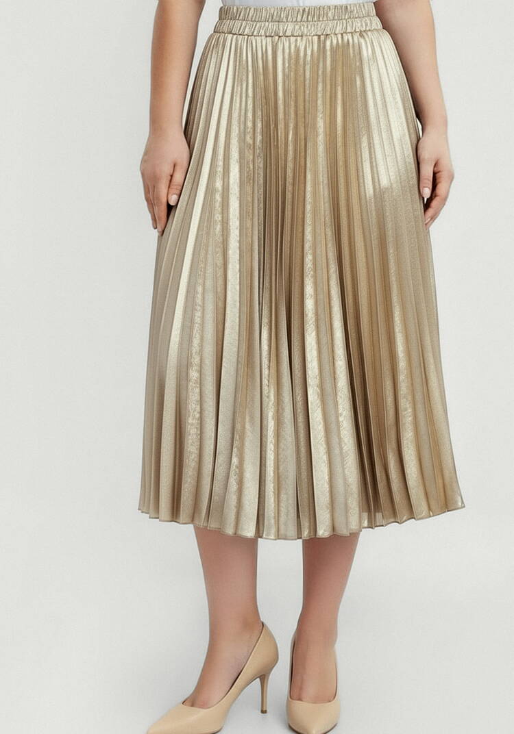 Юбка гофре с блестящим напылением шир.  750, рис. 19