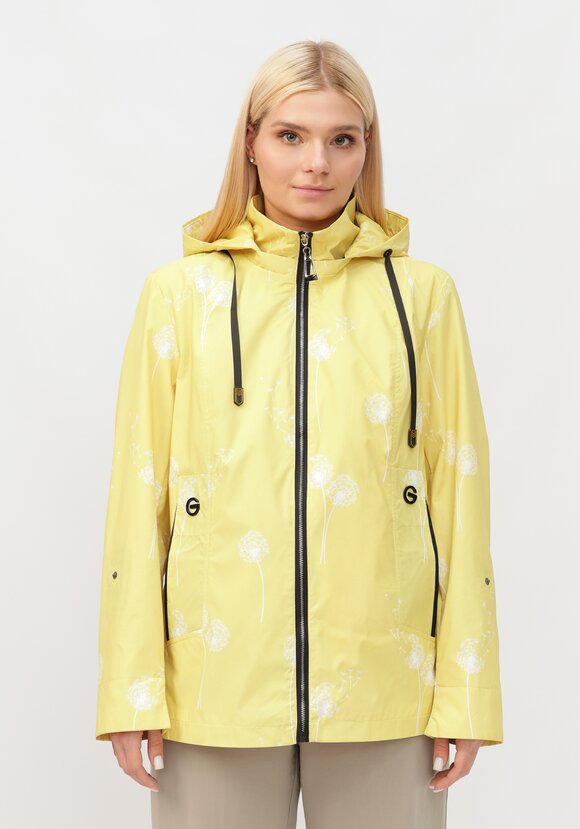 Ветровка с капюшоном на молнии и принтом шир.  580, рис. 23