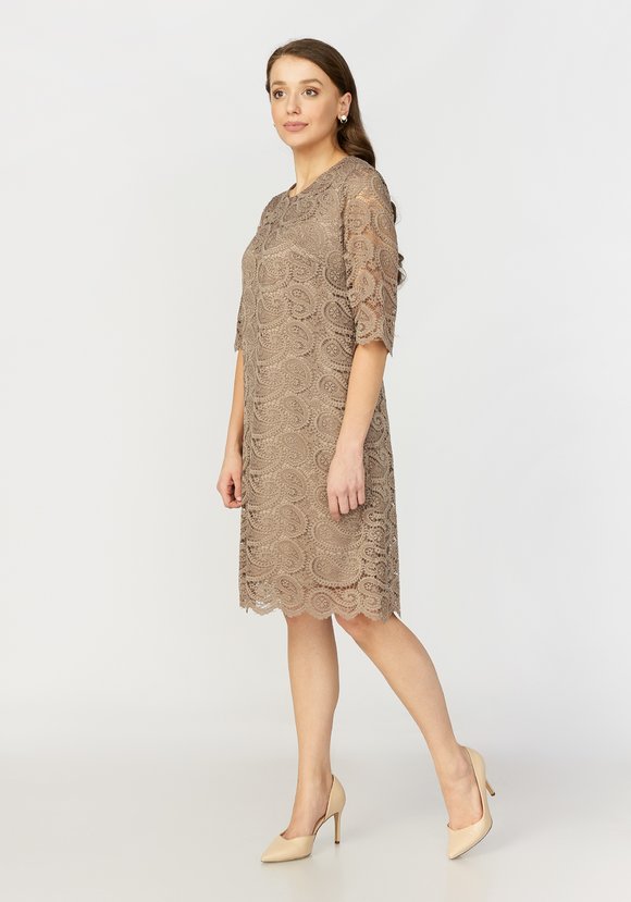 Платье миди кружевное шир.  580, рис. 2