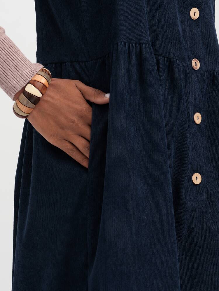 Сарафан из вельвета на пуговицах шир.  750, рис. 22