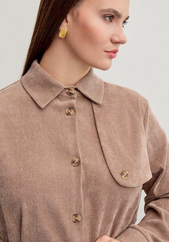 Платье-рубашка шир.  580, рис. 24