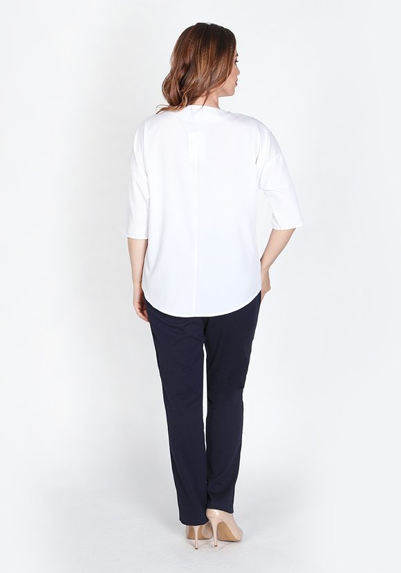 Туника Цветочный ноктюрн шир.  580, рис. 2