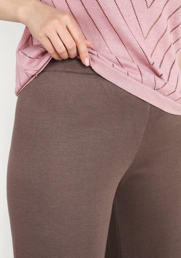 Брюки широкие на резинке из хлопка шир.  580, рис. 6