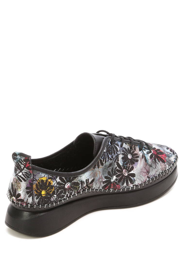 Полуботинки женские Цветы шир.  750, рис. 3