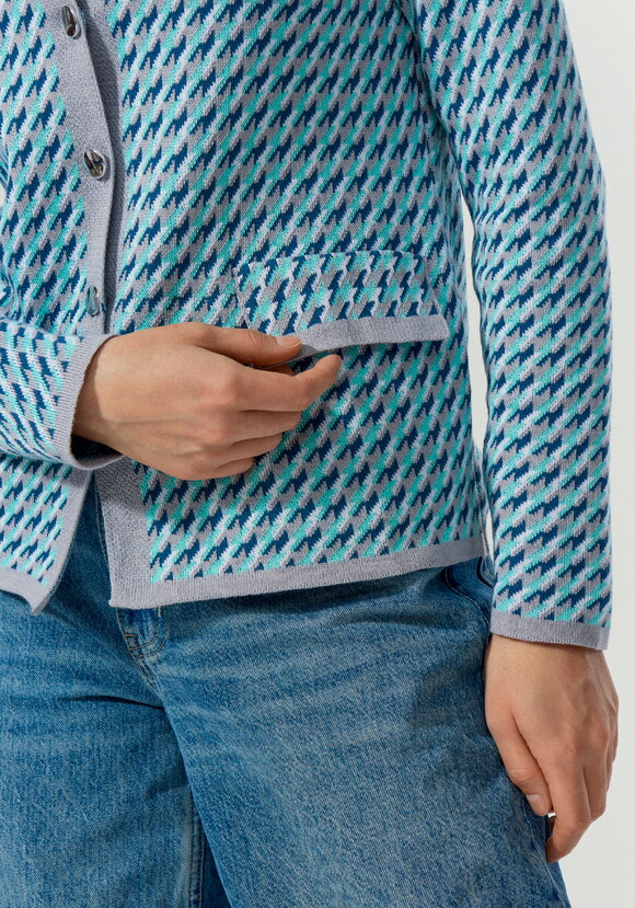 Пиджак с принтом гусиная лапка шир.  580, рис. 11