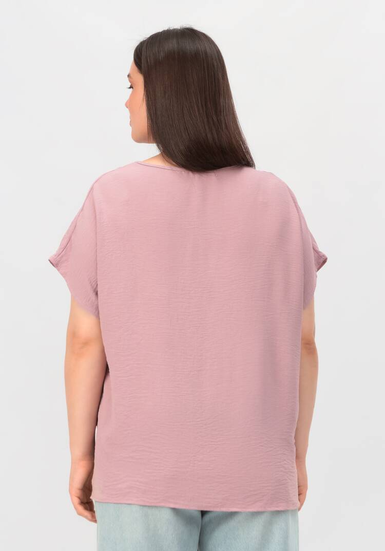 Блуза базовая со спущенной линией плеча шир.  750, рис. 26