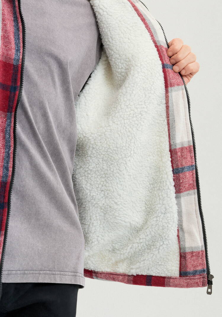 Рубашка с капюшоном и подкладом из шерпы шир.  750, рис. 27