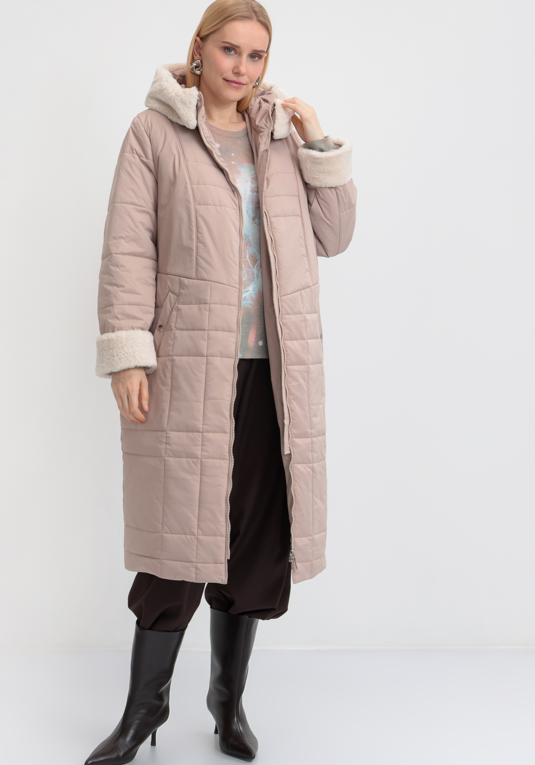 

Пальто "Гвиневра", Бежевый