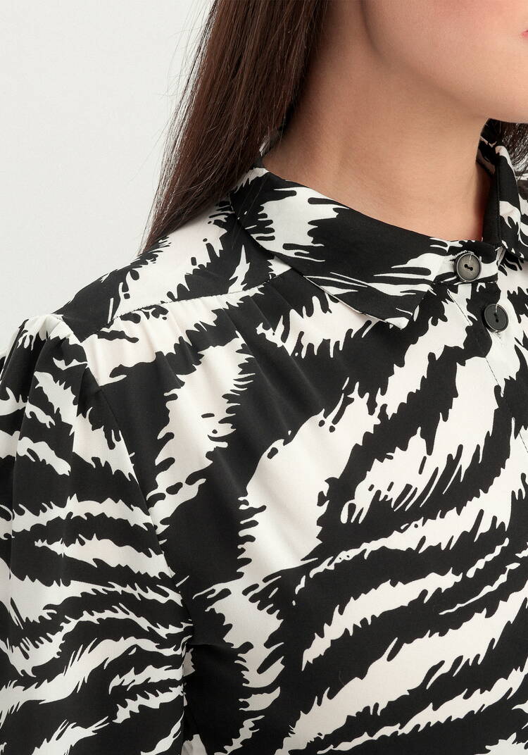 Платье с плиссированной юбкой шир.  750, рис. 11