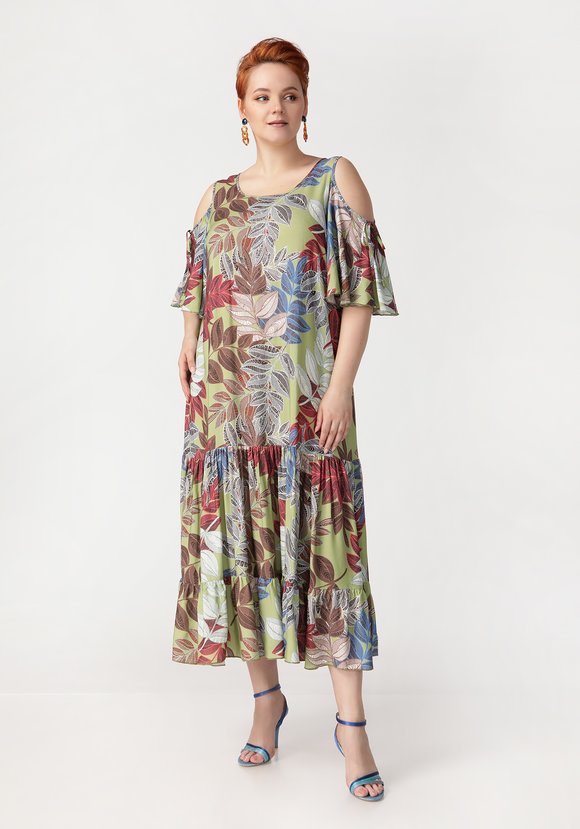 Платье Летний комфорт шир.  580, рис. 5