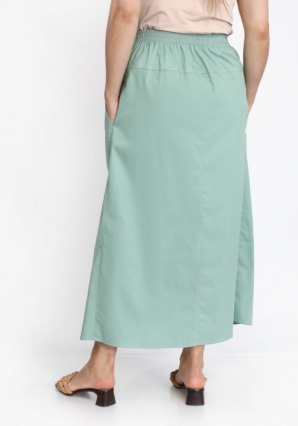 Юбка на кокетке расклешенная к низу шир.  580, рис. 10