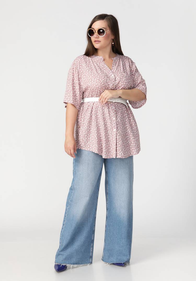 Блузка из вискозы Марина шир.  750, рис. 13