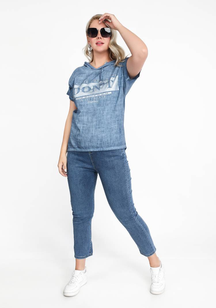 Блуза Радужный взгляд шир.  750, рис. 19