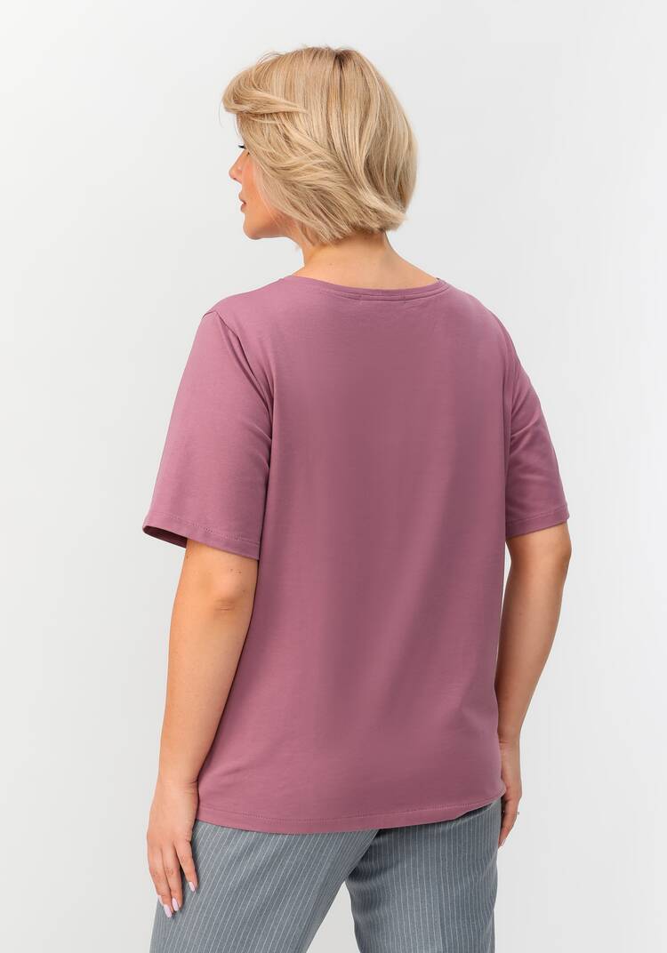 Блуза с принтом стрекоза шир.  750, рис. 18