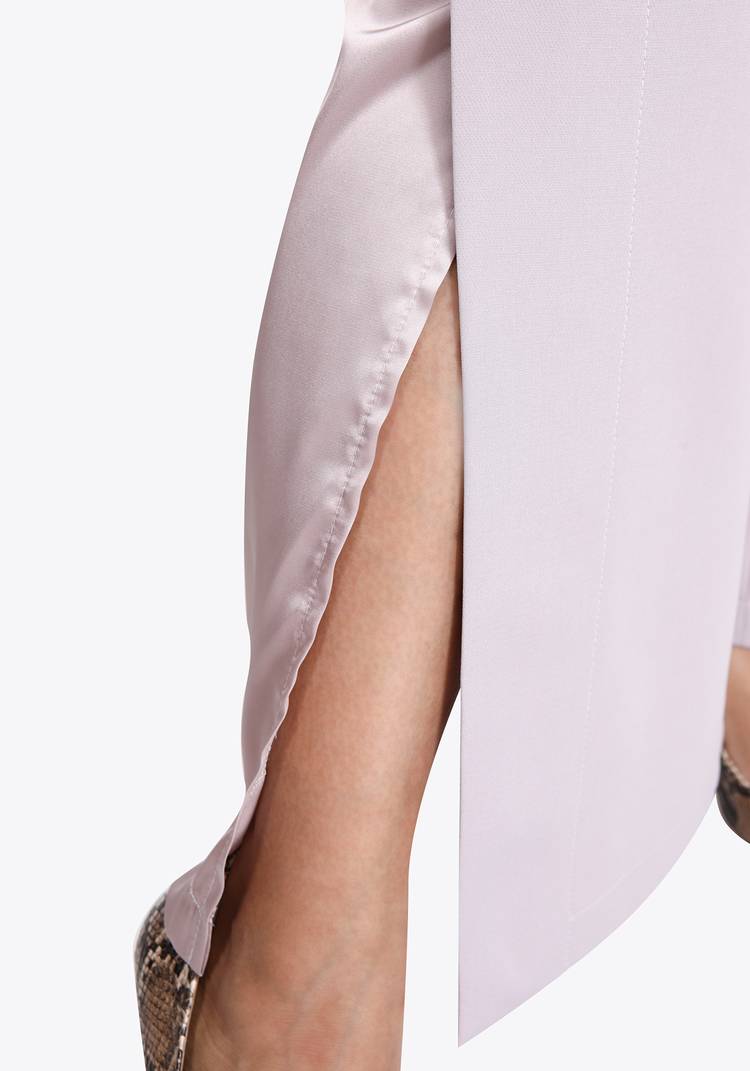 Брюки с атласными вставками и разрезами шир.  750, рис. 4