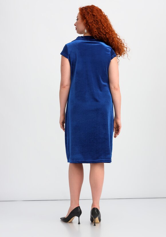 Платье Бархатный  вечер шир.  580, рис. 3