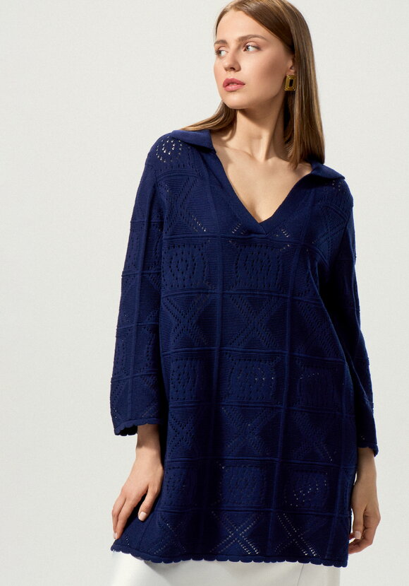 Туника с разрезами по бокам удлиненная шир.  580, рис. 31