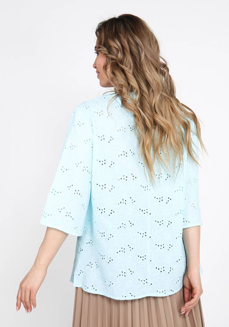 Блуза из шитья шир.  750, рис. 4