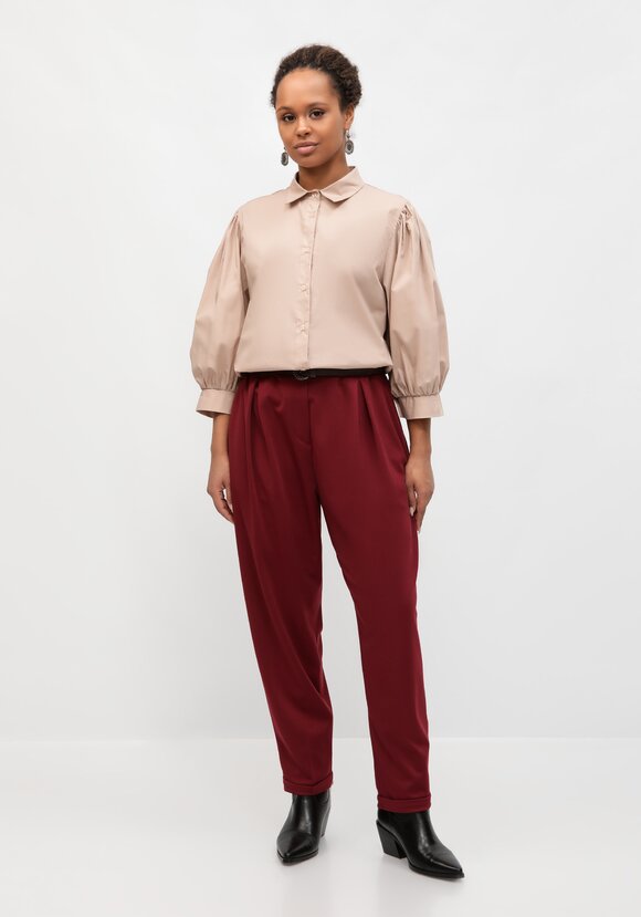 Брюки-бананы с комфортным поясом шир.  580, рис. 18