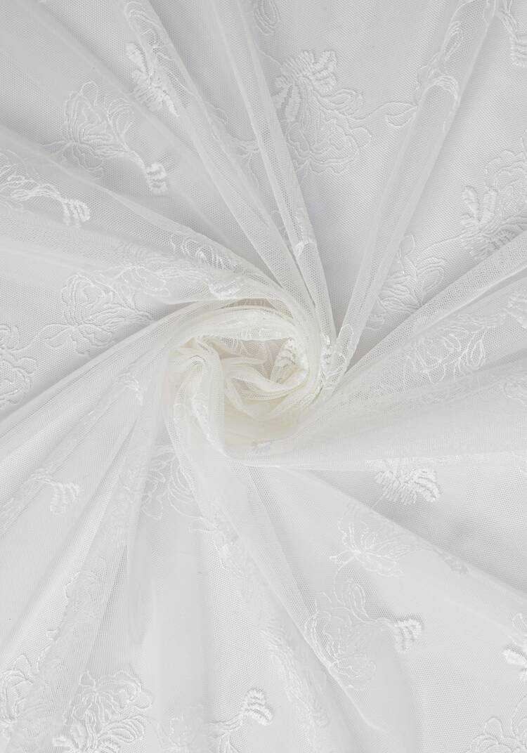 Тюль-сетка с вышивкой шир.  750, рис. 23