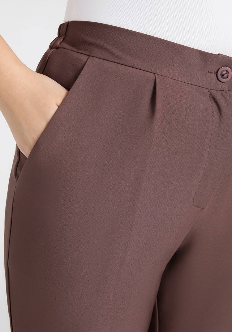 Брюки классика прямые от бедра шир.  750, рис. 12