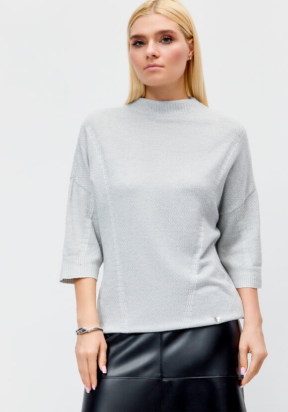 Джемпер с лентами на шее сзади шир.  580, рис. 29